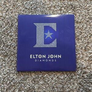 Elton John Diamond Vinyl Record